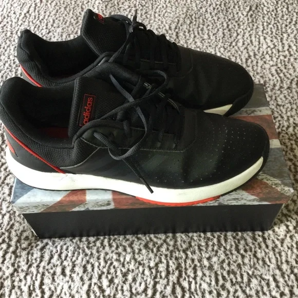 Adidas Tennis Courtsmash Black Size 12 - Picture 1 of 9